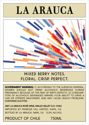 La Arauca 2021 Dry Rosé Maule Valley DO, Chile