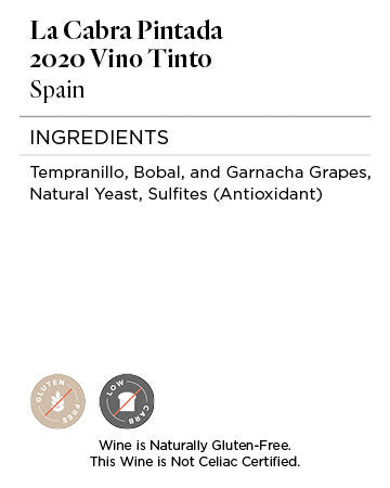 La Cabra Pintada 2020 Vino Tinto, Spain
