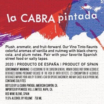 La Cabra Pintada 2020 Vino Tinto, Spain