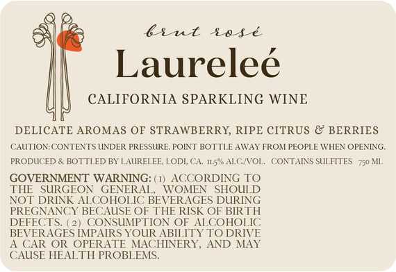 Laureleé NV Brut Rosé, California