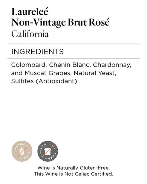 Laureleé NV Brut Rosé, California