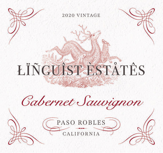 Linguist Estates 2020 Cabernet Sauvignon Paso Robles, California