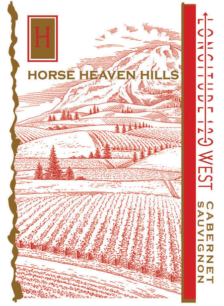 Longitude 120 West 2018 Cabernet Sauvignon Horse Heaven Hills, Washington