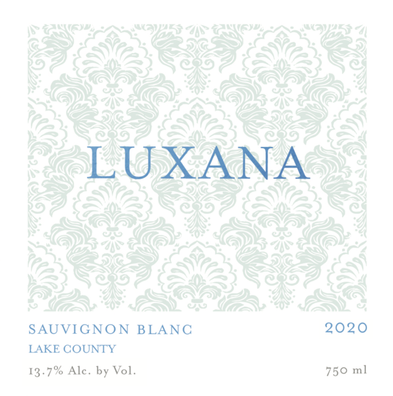Luxana 2020 Sauvignon Blanc North Coast, California