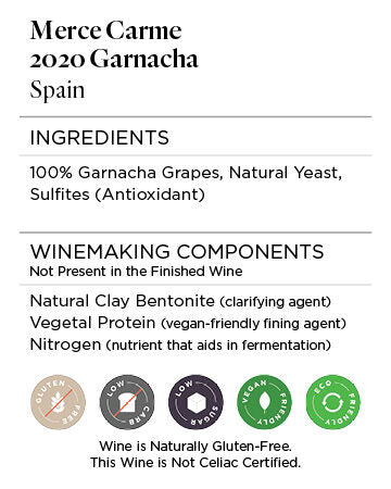 Merce Carme 2020 Garnacha Spain