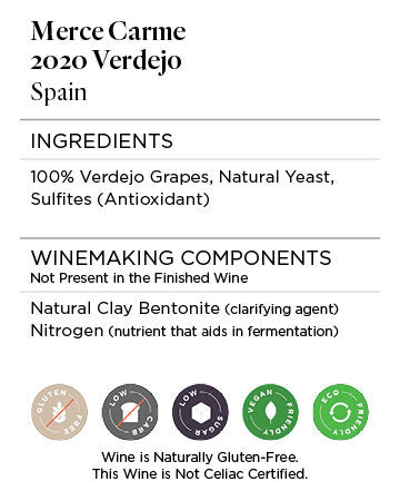 Merce Carme 2020 Verdejo, Spain
