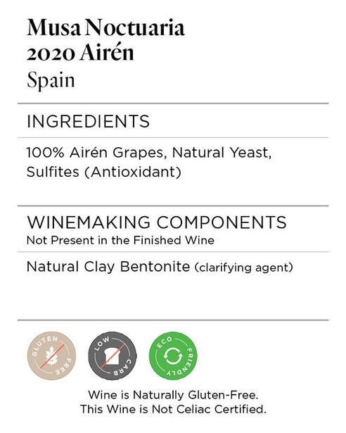 Musa Noctuaria 2020 Airén Spain