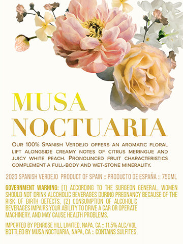 Musa Noctuaria 2020 Verdejo, Spain