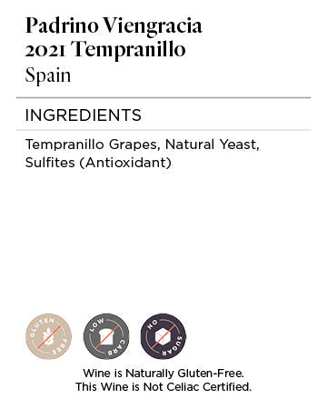 Padrino Viengracia 2021 Tempranillo, Spain