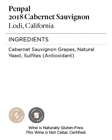 Penpal 2018 Cabernet Sauvignon Lodi, California