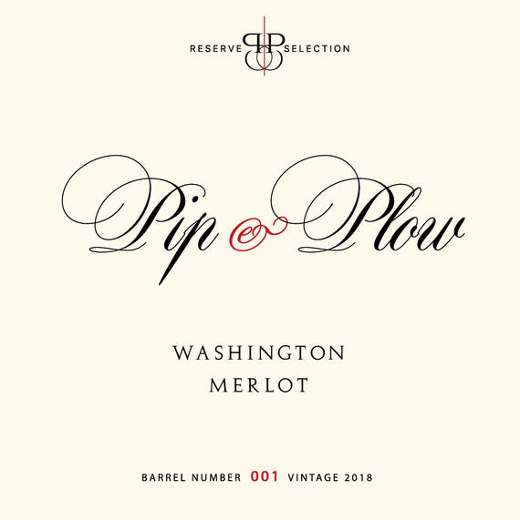 Pip + Plow 2018 Merlot Washington