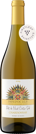 Pont du Nord Contre Sud 2019 Chardonnay Pays d'Oc IGP, France