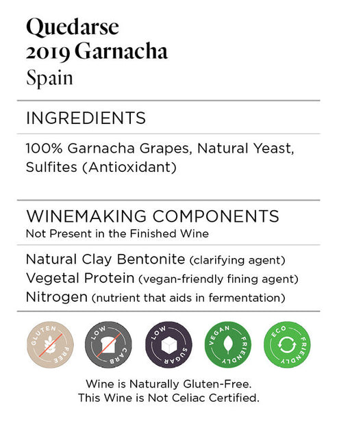 Quedarse 2019 Garnacha Spain