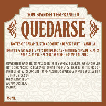 Quedarse 2019 Tempranillo Spain