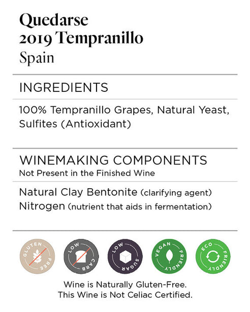 Quedarse 2019 Tempranillo Spain