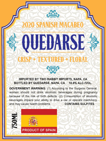 Quedarse 2020 Macabeo Spain