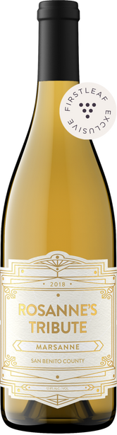 Rosanne's Tribute 2018 Marsanne San Benito County, California