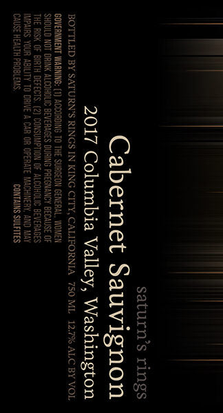 Saturn's Rings 2017 Cabernet Sauvignon Columbia Valley, Washington