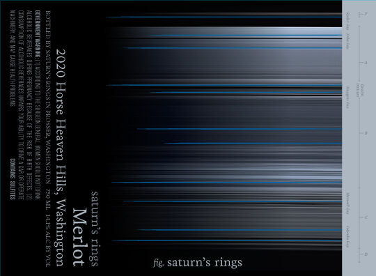 Saturn's Rings 2020 Merlot Horse Heaven Hills, Washington