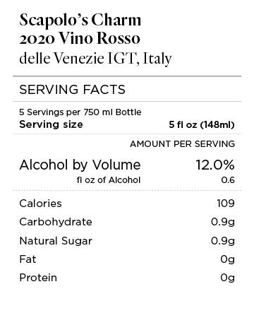 Scapolo's Charm 2020 Vino Rosso delle Venezie IGT, Italy