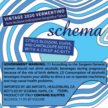 Schema 2020 Vermentino Terre Siciliane IGT, Italy