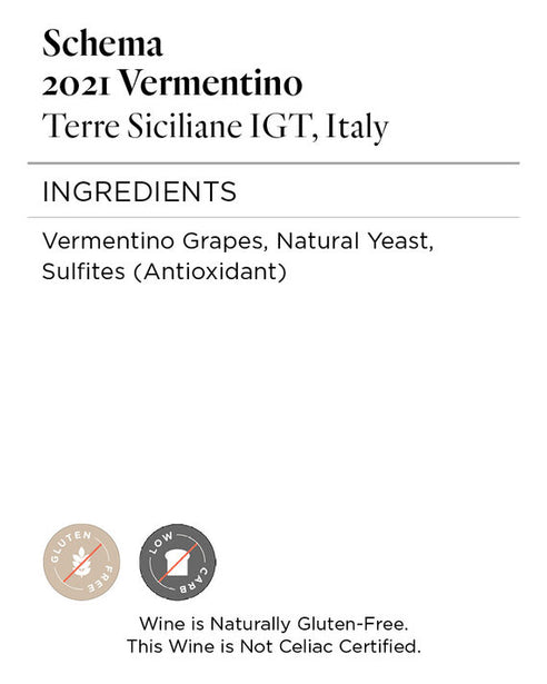 Schema 2021 Vermentino Terre Siciliane IGT, Italy