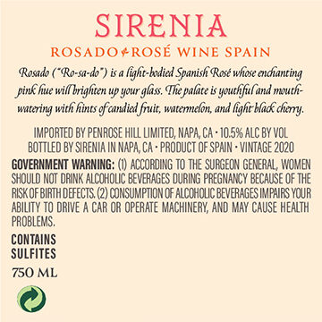 Sirenia 2020 Rosado, Spain