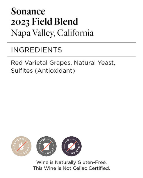 Sonance 2023 Red Blend Napa Valley, California