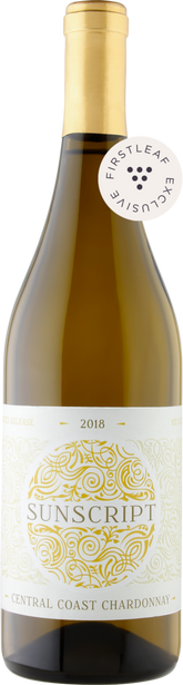 Sunscript 2018 Chardonnay Central Coast, California