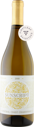 Sunscript 2018 Chardonnay Central Coast, California