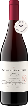 Tailored Republic 2018 Pinot Noir Arroyo Seco, California