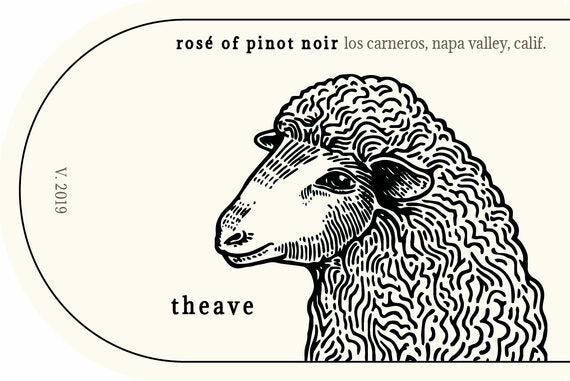 Theave 2019 Rosé of Pinot Noir Los Carneros, California