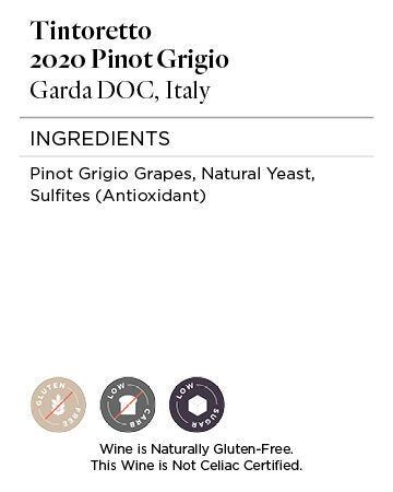 Tintoretto 2020 Pinot Grigio Garda DOC, Italy