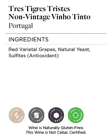 Tres Tigres Tristes NV Vinho Tinto, Portugal 