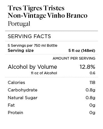 Tres Tigres Tristes NV Vinho Branco, Portugal