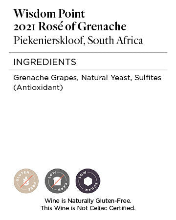 Wisdom Point 2021 Rosé of Grenache Piekenierskloof, South Africa