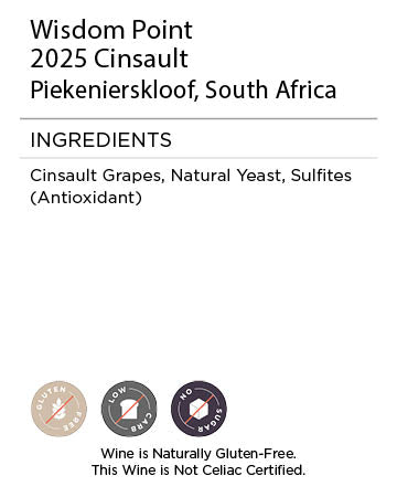 Wisdom Point Cinsault serving facts