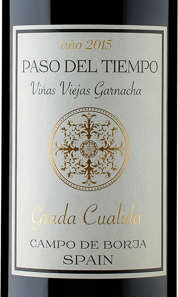 Paso Del Tiempo 2015 Old Vine Garnacha Grada Cualida Campo de Borja Spain
