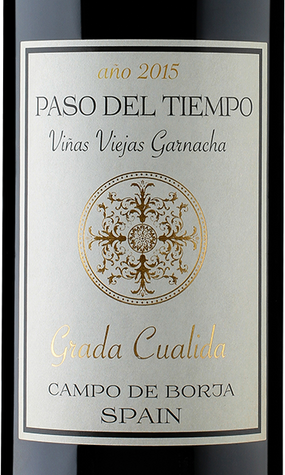 Paso Del Tiempo 2015 Old Vine Garnacha Grada Cualida Campo de Borja Spain