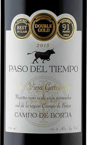 Paso Del Tiempo 2015 Old-Vine Garnacha Campo de Borja Spain