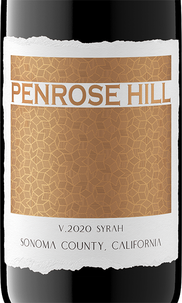Penrose Hill 2020 Syrah Sonoma County, California