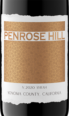 Penrose Hill 2020 Syrah Sonoma County, California