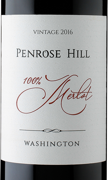 Penrose Hill 2016 Merlot Washington