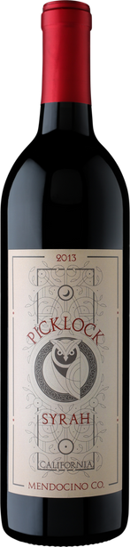 Picklock 2013 Syrah Mendocino California