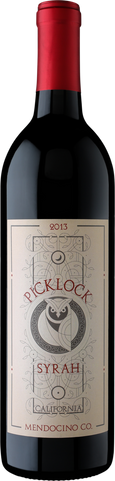 Picklock 2013 Syrah Mendocino California