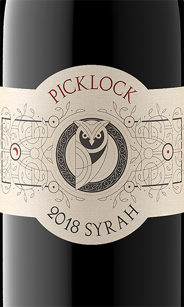 Picklock 2018 Syrah Mendocino County, California
