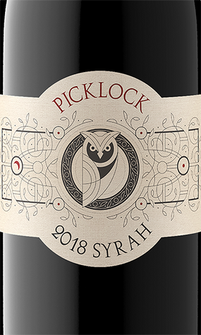 Picklock 2018 Syrah Mendocino County, California