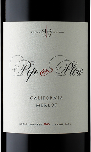 Pip + Plow 2013 Merlot California 