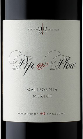 Pip + Plow 2013 Merlot California 
