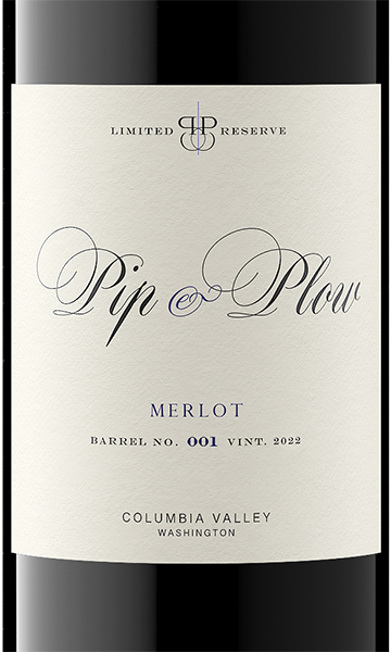 Pip & Plow 2022 Merlot Columbia Valley, Washington